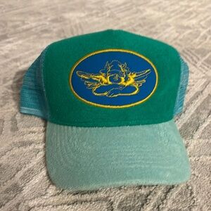 Boys lie emerald green Terry women’s trucker hat